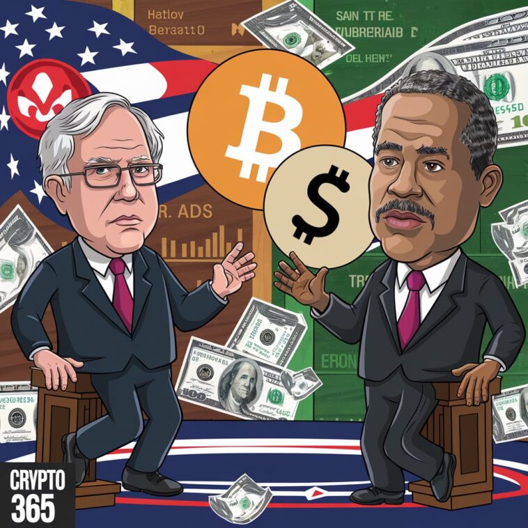 Ohio Senate, Bernie Moreno, cryptocurrency, Bitcoin, regulatory certainty, Sherrod Brown, Elizabeth Warren, campaign spending, 2024 election, PACs